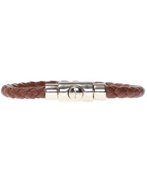 Ferragamo Leather Bracelet - Brown