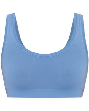 Hanro Lingerie Top From The 'Touch Feeling' Collection - Blue
