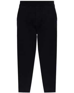 DSquared² Sweatpants With Logo Appliqué - Black