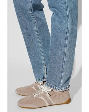Chloé Suede Sports Shoes "Kick" - Blue