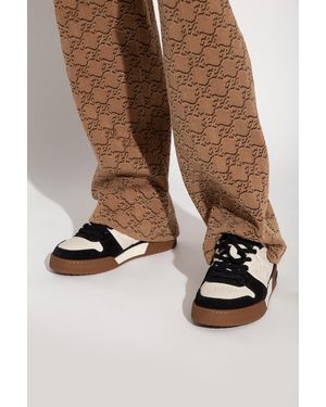 Fendi 'Match' Sneakers - Brown