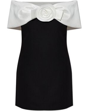 Self-Portrait Off-Shoulder Dress - Black