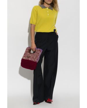 Marni Creased Pants - Black