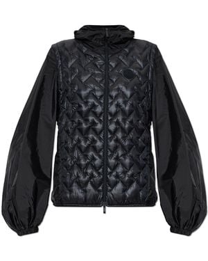 Moncler Mirage Down Jacket With Detachable Sleeves - Black