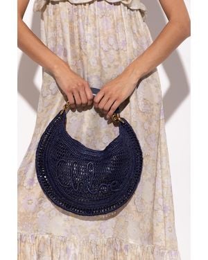 Chloé "Summer Banana" Hobo Bag - Blue