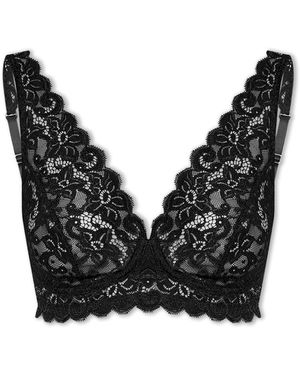 Hanro Lace Bra - Black