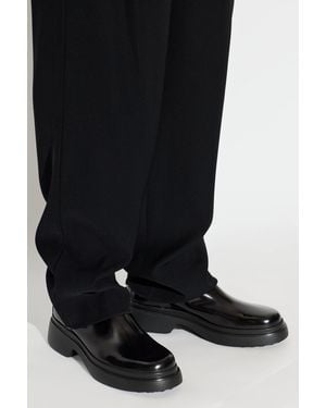 Tod's Leather Ankle Boots - Black