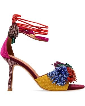 Kurt Geiger Heeled Sandals 'Pom Pom' - Multicolour