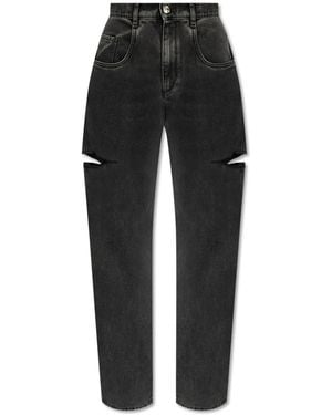 Maison Margiela Loose-Fitting Jeans - Black