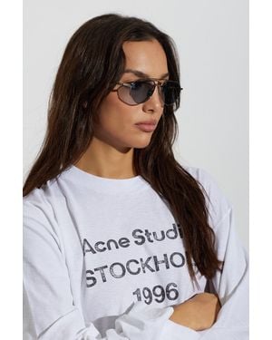 Cutler and Gross X The Great Frog 'Bones Link' Sunglasses - White