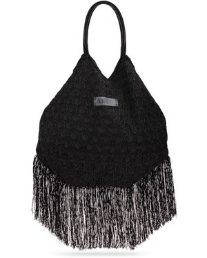 Akep Bag With Logo - Black