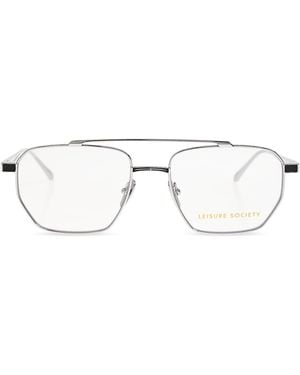Leisure Society Prescription Glasses 'Prism' - Metallic