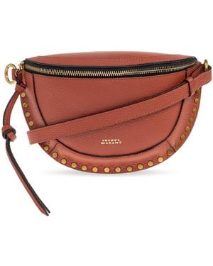 Isabel Marant Dog Waist Bag "Skano" - Brown