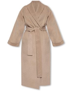 By Malene Birger 'Trullem' Wool Coat - Natural