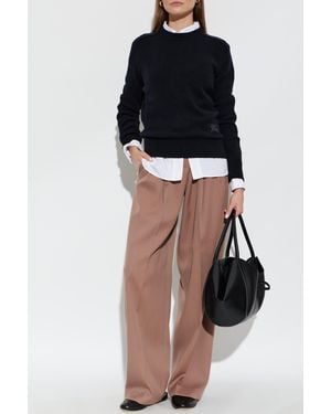 Burberry Cashmere Sweater 'Constance' - Black