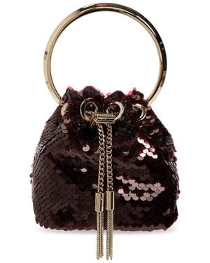 Jimmy Choo 'Bon Bon Micro' Bag - Red