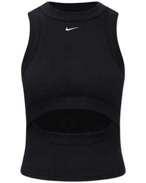 Nike Top With Z Logo - Black