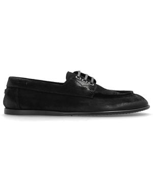Dolce & Gabbana Suede Shoes - Black
