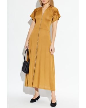 Lemaire Dress With A Zipper - Yellow