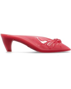 Chloé Heeled Mules 'Jelly' - Pink