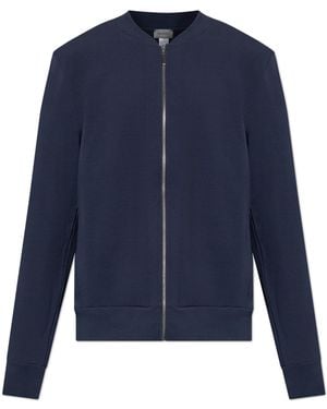 Hanro Cotton Sweatshirt With Pockets - Blue