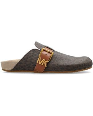 MICHAEL Michael Kors 'Greer' Slides - Brown