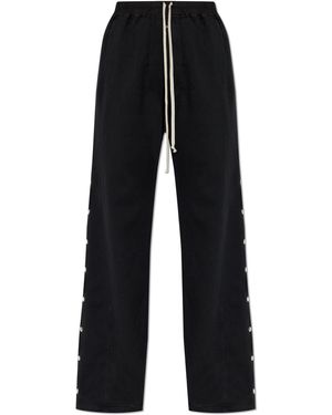 Rick Owens Wide-Leg Joggers - Black