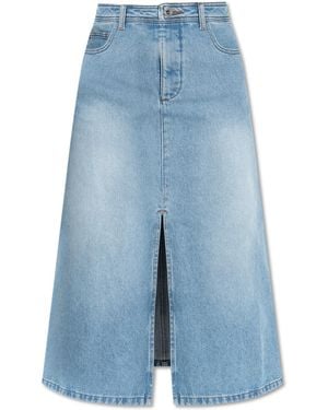 A.P.C. Denim Skirt - Blue