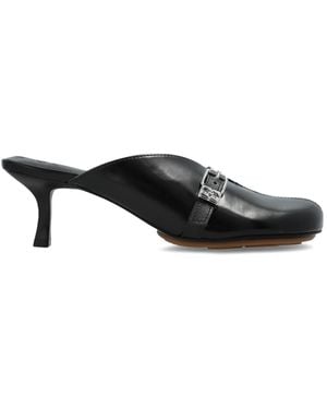 Ganni Heeled Mules 'Sue' - Black