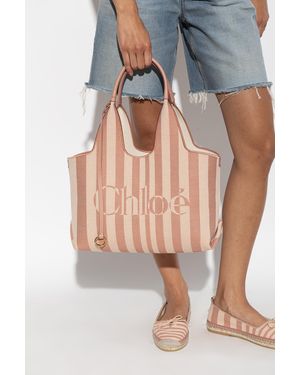 Chloé Stripy Small Bag - Blue