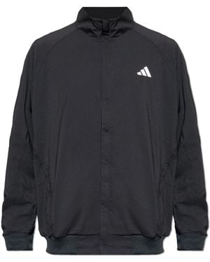 adidas Originals Jacket With Stand-Up Collar - Blue