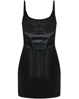 MISBHV Dress With Logo - Black