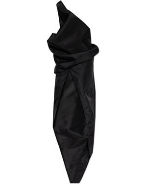 Rick Owens Asymmetrical Skirt - Black