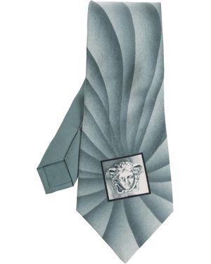 Versace Silk Tie - Blue