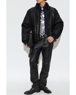 Versace Polo With Patch - Black