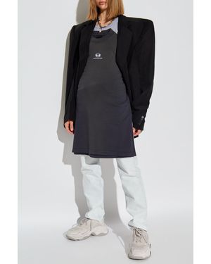 Balenciaga Jeans With A 'Vintage' Effect - Black