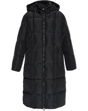 EA7 Quilted Padded Coat - Black
