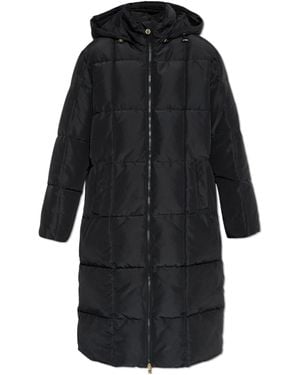EA7 Quilted Padded Coat - Black