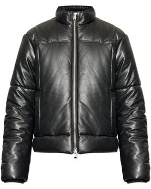 AllSaints "Furse" Leather Jacket - Black