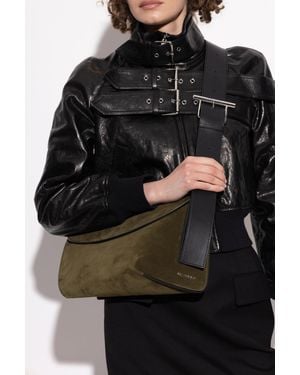 McQueen Shoulder Bag 'T-Bar Sling Large' - Black
