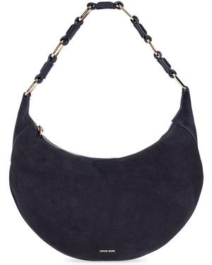 Anine Bing Shoulder Bag "Kate Hobo" - Blue