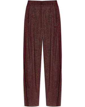 adidas Originals Sweatpants With Lurex Thread - Purple