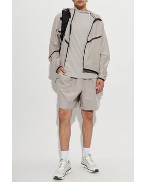 Nike Shorts With Logo - Gray