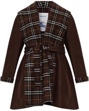 Burberry Wool Coat "Verona" - Black
