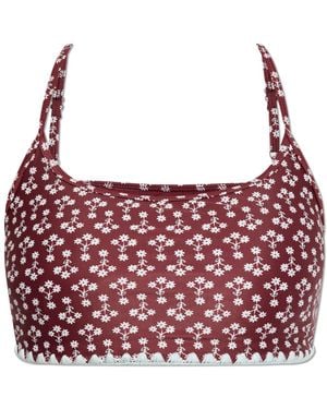 The Upside Sports Bra "Firefly" - Red