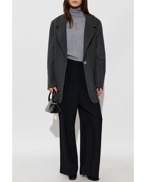 Givenchy Short Coat With Pockets - Black