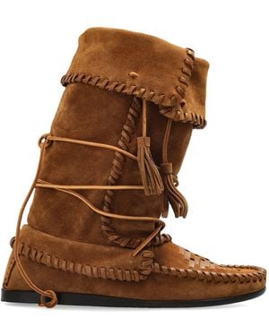 Isabel Marant Ankle Boots 'Winki' - Brown