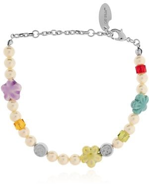 Off-White c/o Virgil Abloh Bracelet With Glass Pearls - Multicolour