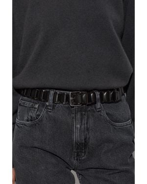 Lemaire Leather Belt - Black