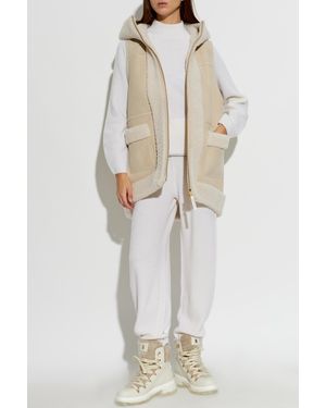 Bogner Lona L Leather Vest - White